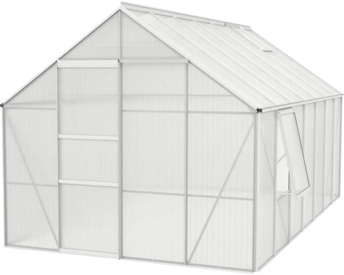 Serre avec porte et fenêtre