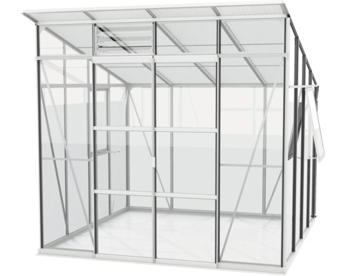 Serre avec fenêtre pour aération