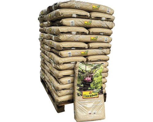 FloraSelf Nature® compost pour légumes et plateaux (42x40l) 1 palette