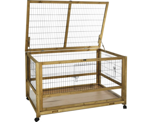 KERBL Cage pour rongeurs 116x75x70 cm bois