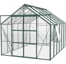 Serre Vitavia Jupiter 9900 verre de sécurité trempé 3 mm 257x383 cm émeraude