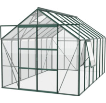 Serre Vitavia Jupiter 11500 verre de sécurité trempé 3 mm 257x445 cm émeraude
