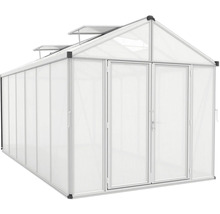 Gewächshaus mit Aluminiumrahmen und transluzenten Wänden