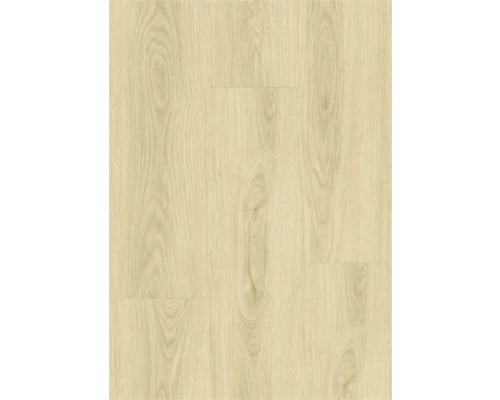 Sol stratifié brun clair avec texture bois