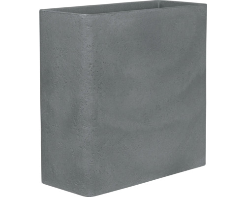 Raumteiler cube geli Kunststoff 60 x 26 x 60 cm grau