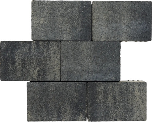 Pavés gris empilés