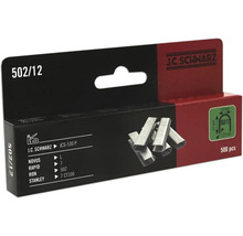 J.C. Schwarz Heftklammern Typ 502/12, 500 Stück