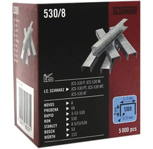 J.C. Schwarz Agrafes type 530/8, paquet de 5000 pièces
