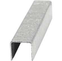 Nahaufnahme von Heftklammern für Tacker