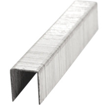 Nahaufnahme einer einzelnen Heftklammer