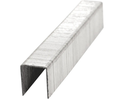 Nahaufnahme einer einzelnen Heftklammer