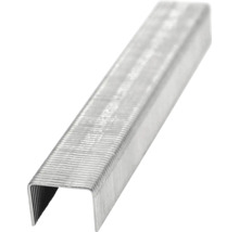 Nahaufnahme von Heftklammern.