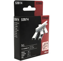 J C Schwarz Agrafes 539/14, 600 pièces, dans l'emballage