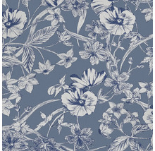 Papier peint à motif floral