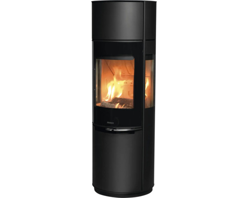 Poêle Aduro 9.7 Lux habillage noir en acier 6 kW