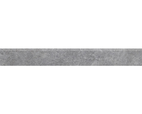 Plinthe de carrelage Grunge grey All in One 8x120 cm Carrelage mural gris