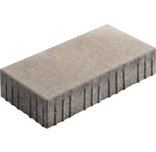 Pflasterstein Rechteckpflaster Crescendo grau mit Microfase 40 x 20 x 8 cm