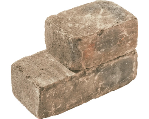 Deux pavés en pierre empilés l''un sur l''autre