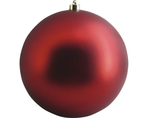 Boule de Noël Lafiora Ø 30 cm rouge mat