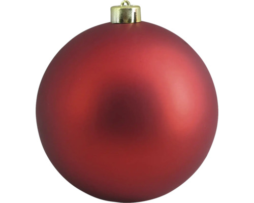 Boule de Noël Lafiora ø 15 cm rouge mat