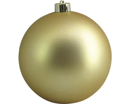 Weihnachtskugel Lafiora ø 15 cm gold matt