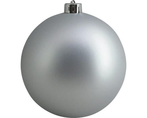 Weihnachtskugel Lafiora ø 15 cm silber matt