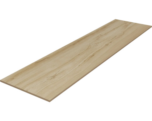 Rechteckige Bodenfliese mit Holzoptik