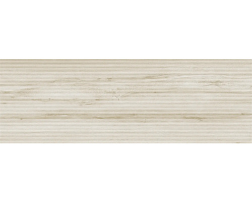 MIRAVA OSLO Steingut Dekorfliese beech BxLxS 40x120x0.8 cm