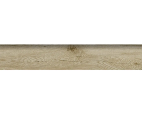 MIRAVA OSLO Sockelfliese walnut light BxLxS 8x60x0.8 cm Holzfliese mit Holzmaserung