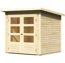 Abri de jardin Karibu Minna 2 212 x 210 cm naturel