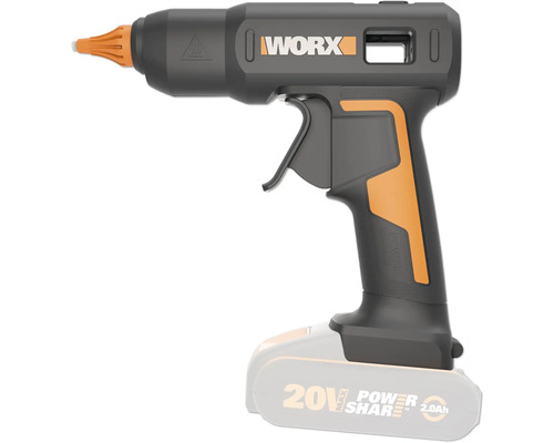 Pistolet à colle sans fil de Worx