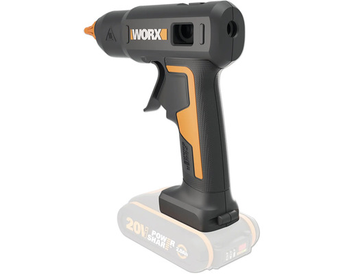 Pistolet à colle sans fil de WORX