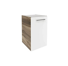 Badezimmer Unterschrank mit einer Tür und Holzstruktur