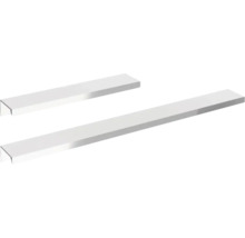 Waschbecken mit Unterschrank FACKELMANN B.brillant BxHxT 100.1x57.2x50 cm Frontfarbe anthrazit 84037