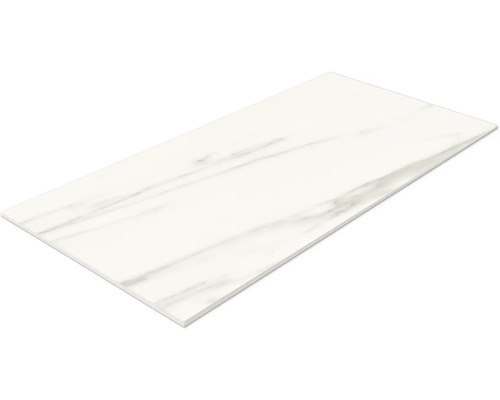 Carreau mural blanc aspect marbre