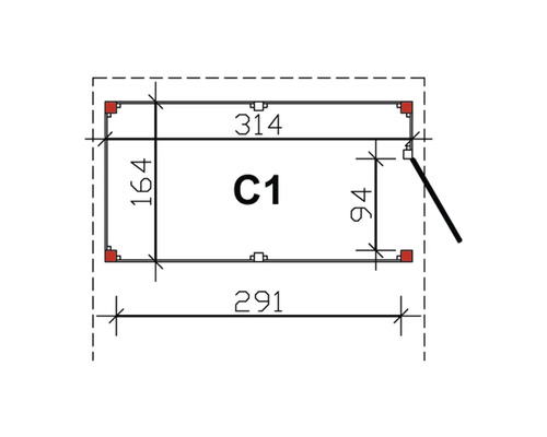 Dessin technique avec cotes
