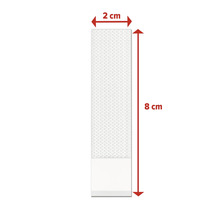 Klebepad mit den Maßen 2 cm mal 8 cm