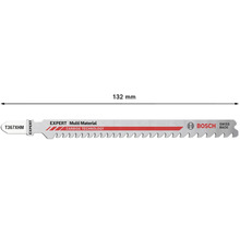 Lame de scie sauteuse Bosch EXPERT Multi Material, longueur 132 mm