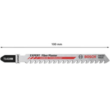 Lame de scie sauteuse Bosch Expert Fiber Plaster, 100 millimètres