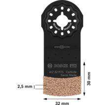 Bosch Carbide Schleifplatte AIZ 32 RT5, 32 mm breit, für mineralische Werkstoffe