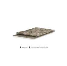 Korkplatte mit natürlicher Korkoberfläche und Presskork-Rückenabdeckung