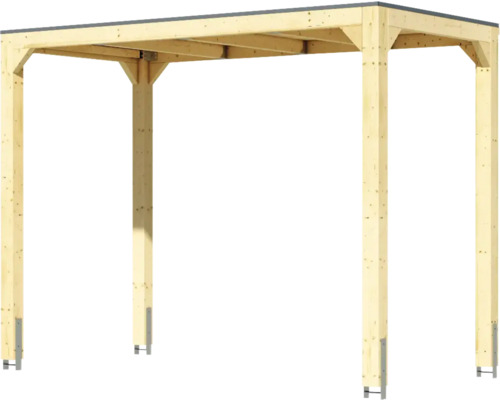 Pergola en bois pour l''aménagement du jardin