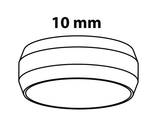 Couvercle, 10 mm