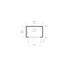 Plan avec dimensions