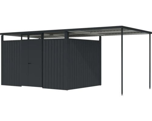 Armoire de jardin avec auvent pour l''extérieur