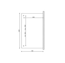 Toiture pour terrasse SKAN HOLZ Ancona 648 x 400 cm anthracite
