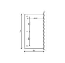 Dessin technique avec cotes pour un produit