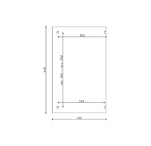 Toiture pour terrasse SKAN HOLZ Sanremo 648 x 400 cm anthracite