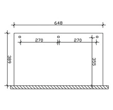 Toiture pour terrasse SKAN HOLZ Venezia 648 x 389 cm anthracite