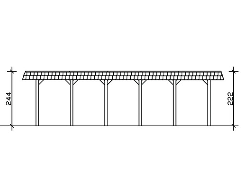 Plan de construction d''une tonnelle de jardin avec dimensions
